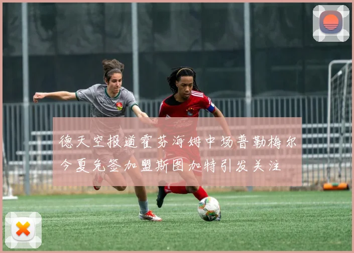 德天空报道霍芬海姆中场普勒梅尔今夏免签加盟斯图加特引发关注